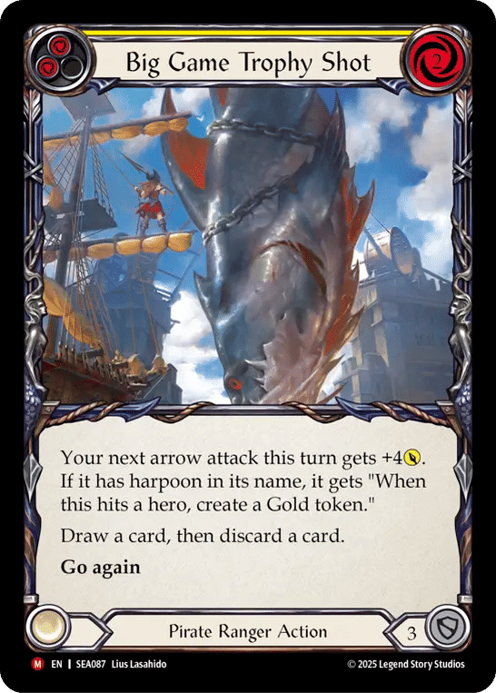 Big Game Trophy Shot — High Seas — Flesh and Blood