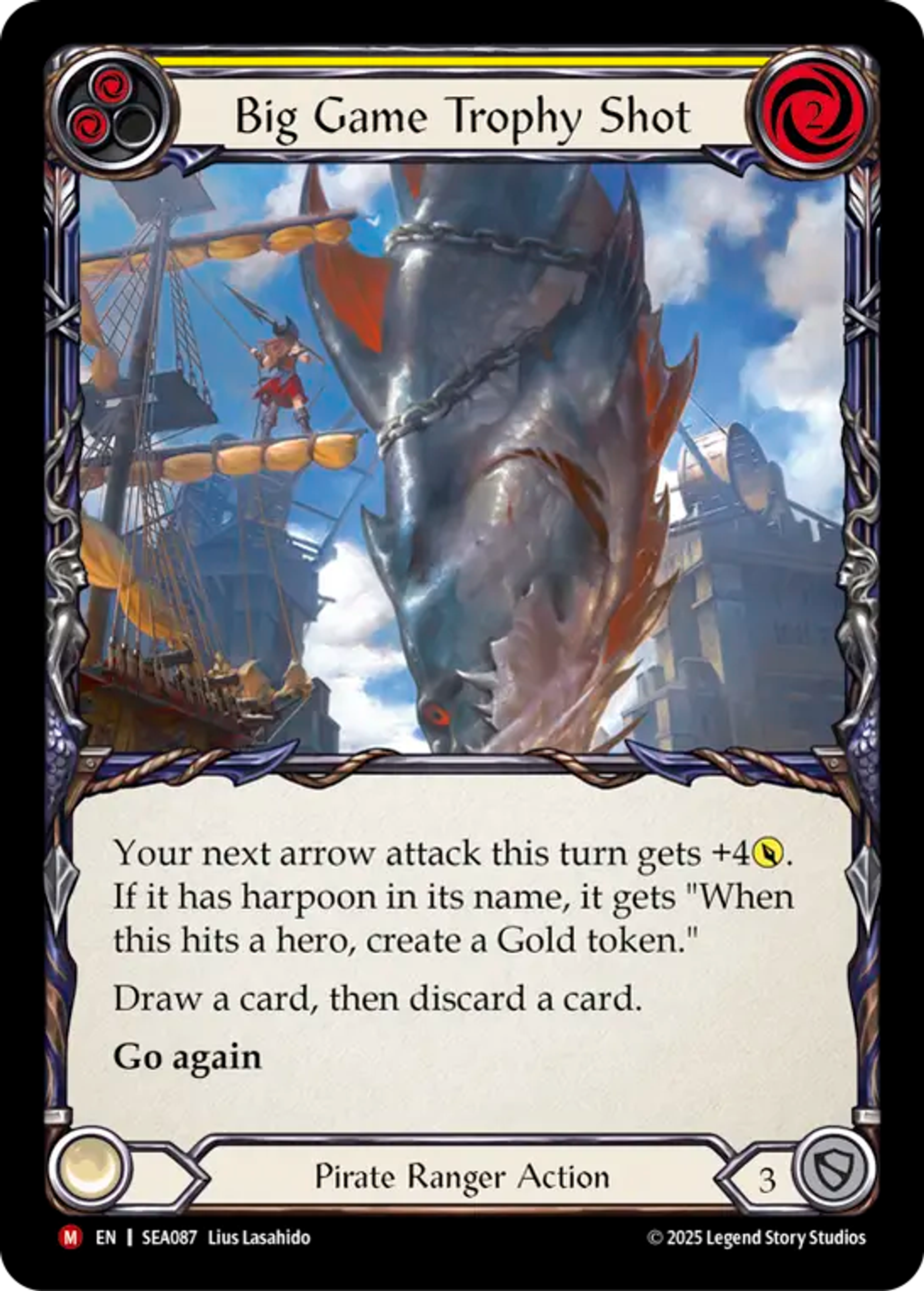 Trophée de chasse au gros gibier — High Seas — Flesh and Blood