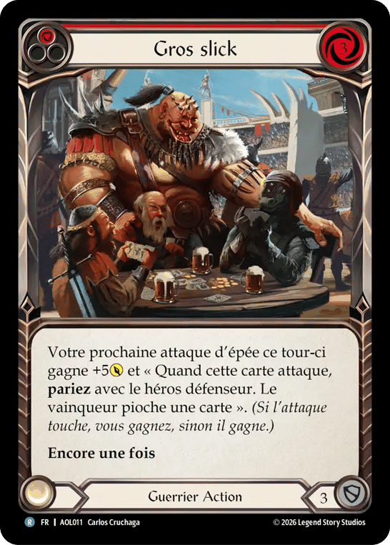 Gros slick — Armory Deck - Olympia, Prized Fighter — Flesh and Blood
