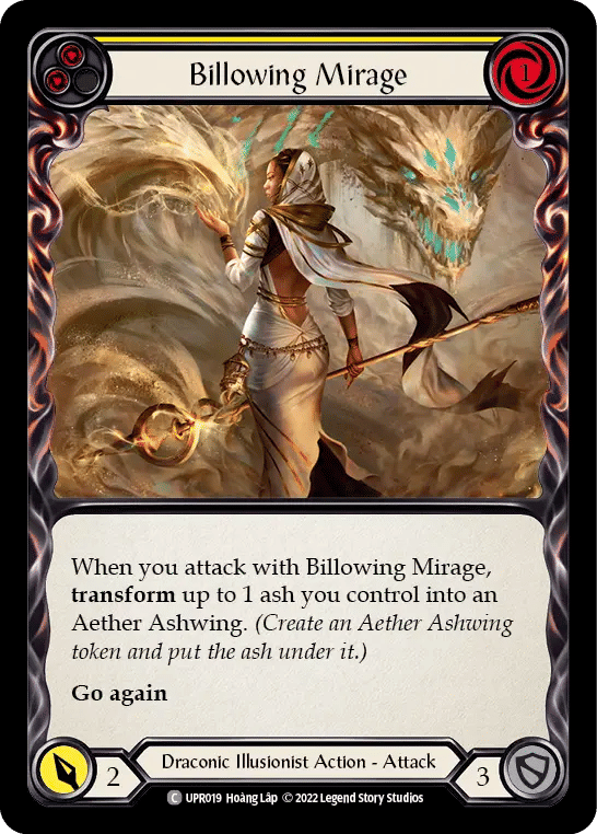 Billowing Mirage (Yellow) — Uprising — Flesh and Blood