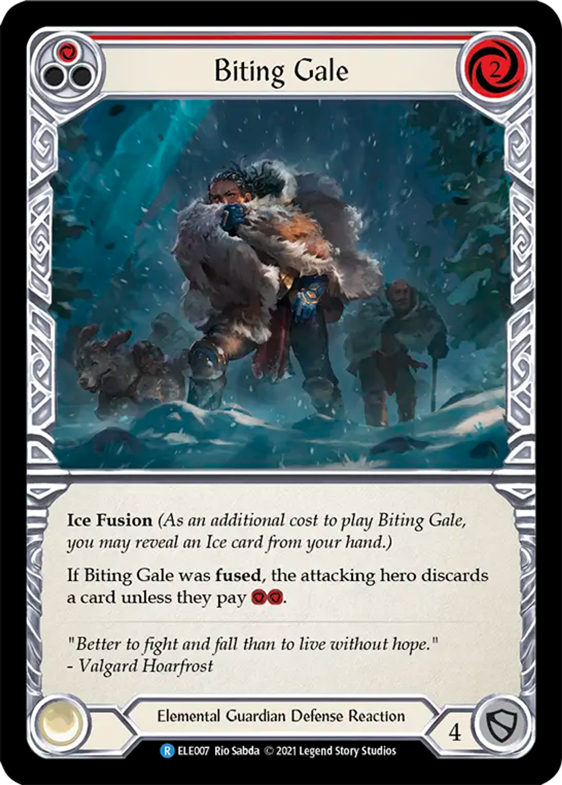 Biting Gale (Red) — Tales of Aria — Flesh and Blood