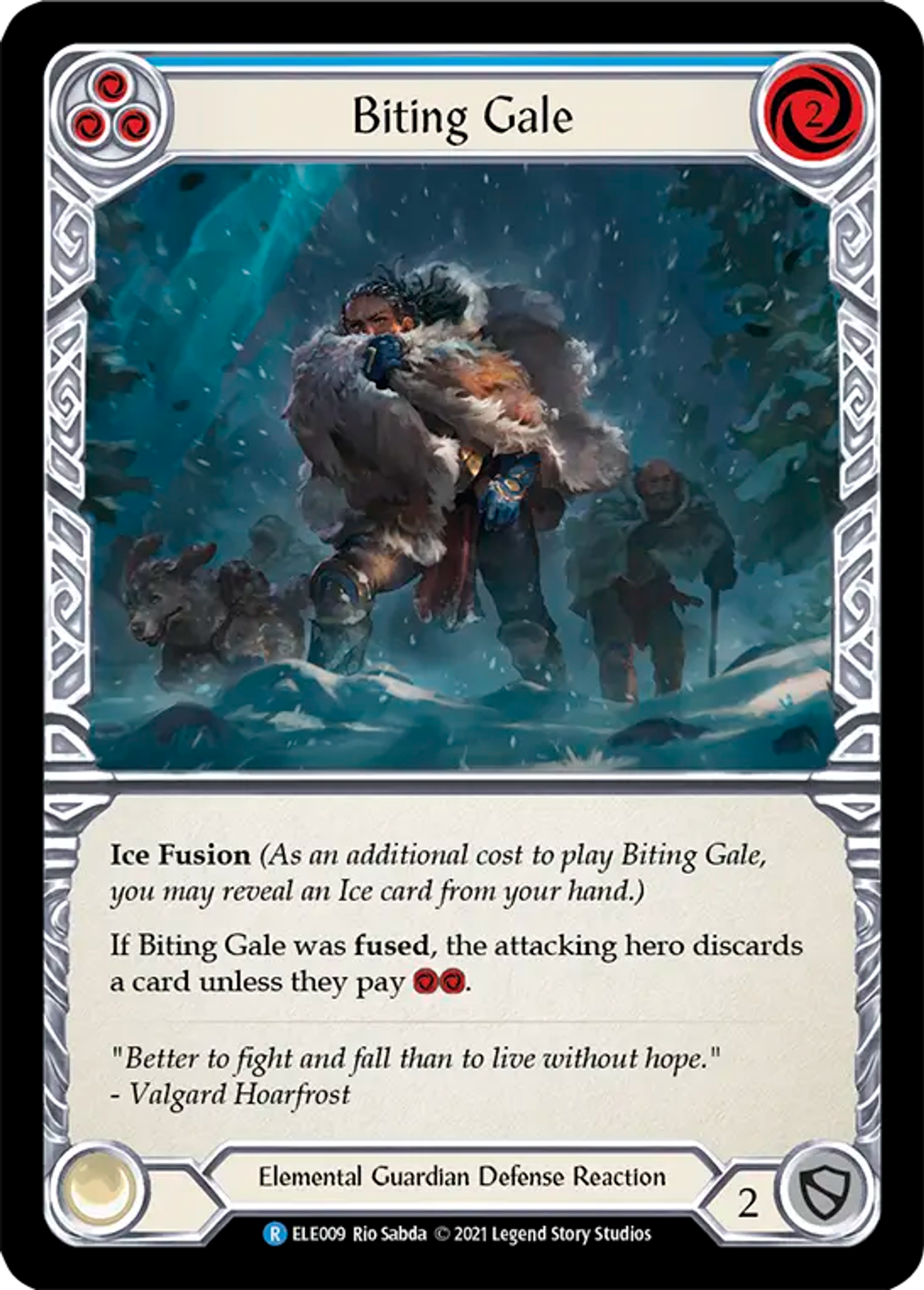 Biting Gale (Blue) — Tales of Aria — Flesh and Blood