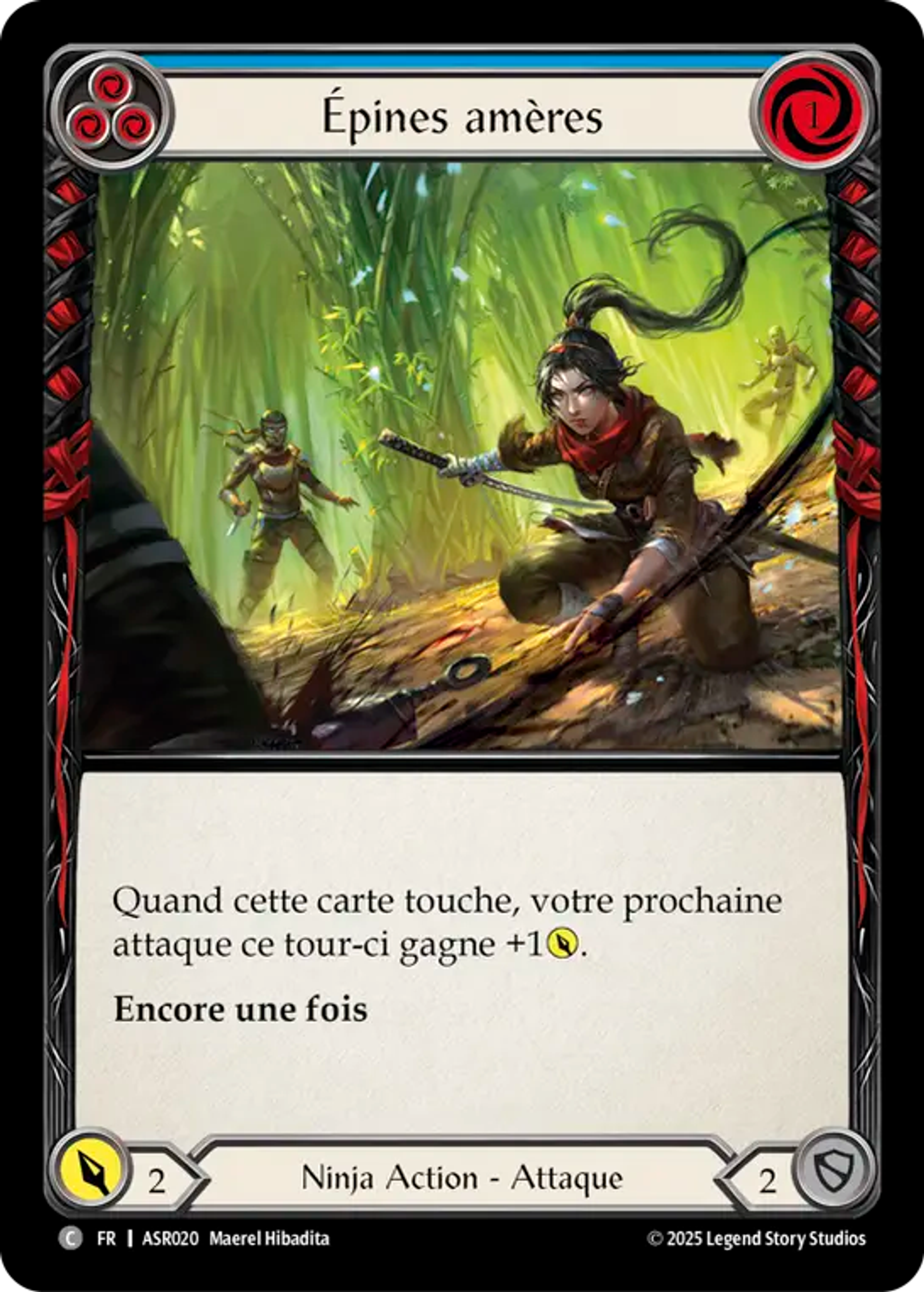 Épines amères — Armory Deck - Ira, Scarlet Revenger — Flesh and Blood