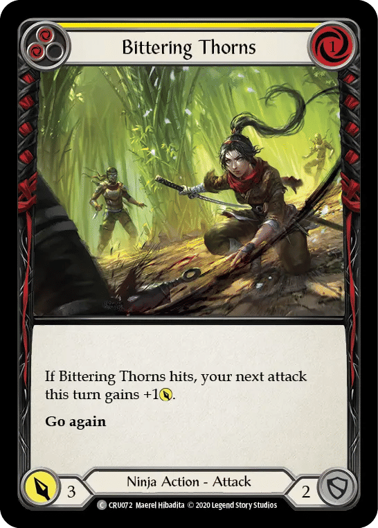 Bittering Thorns (Yellow) — Crucible of War — Flesh and Blood