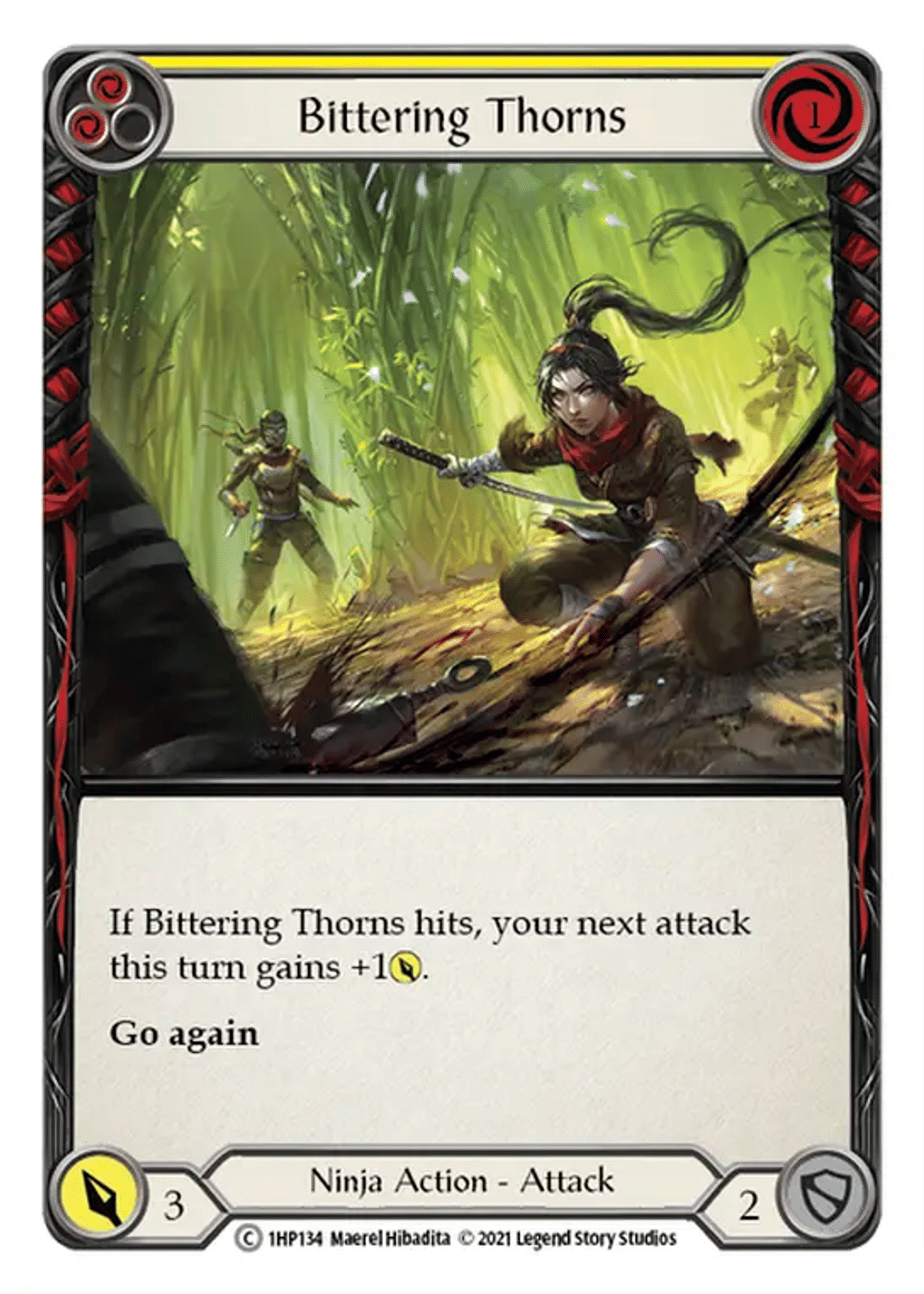 Bittering Thorns (Yellow) from History Pack 1 - Flesh and Blood