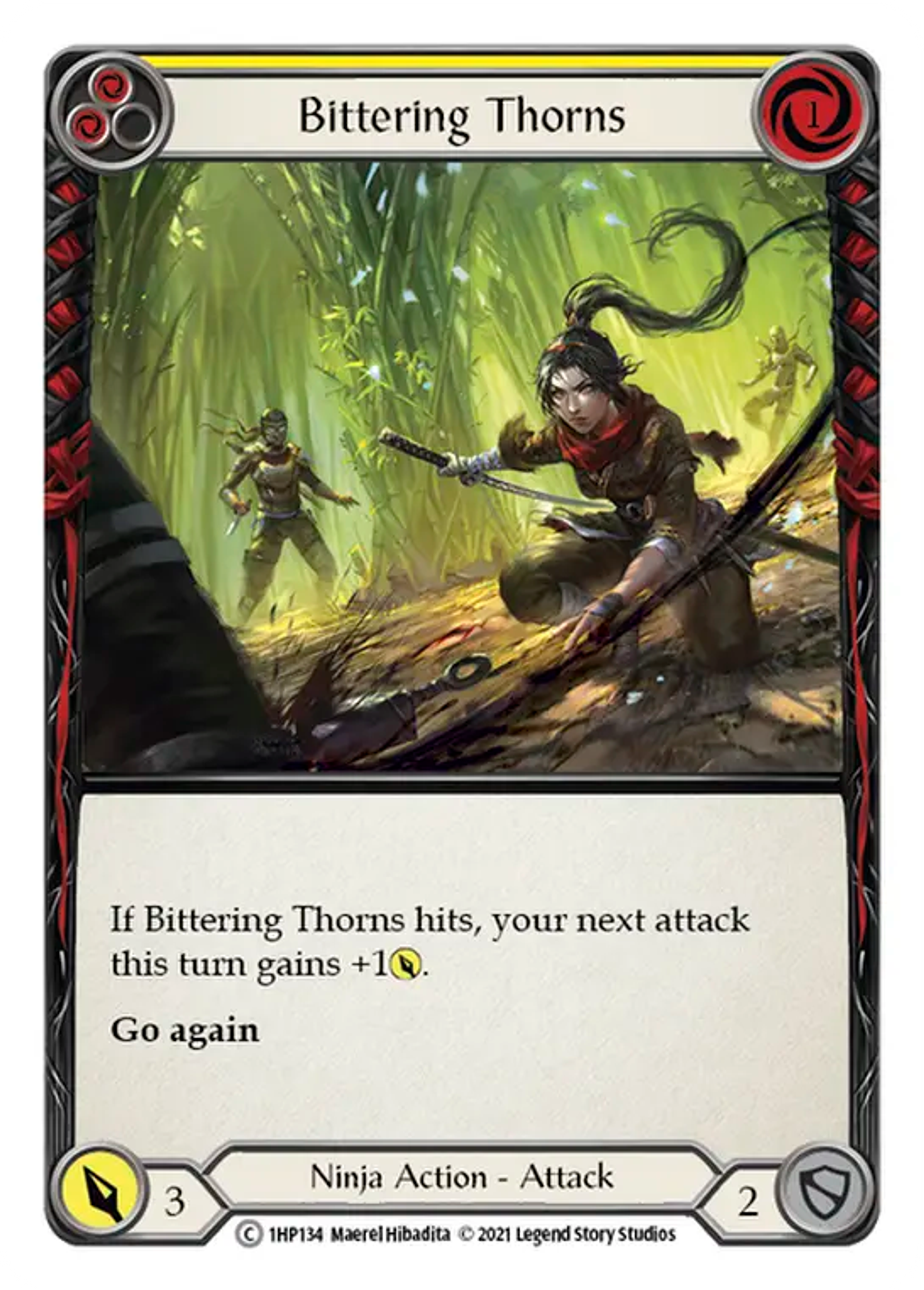 Bittering Thorns (Yellow) — History Pack 1 — Flesh and Blood