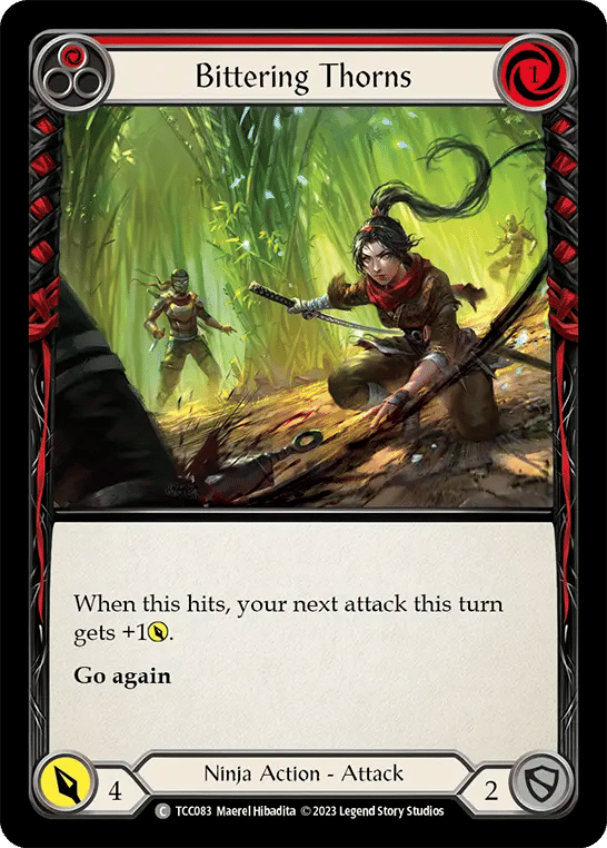 Bittering Thorns (Red) — Round the Table: TCC x LSS — Flesh and Blood