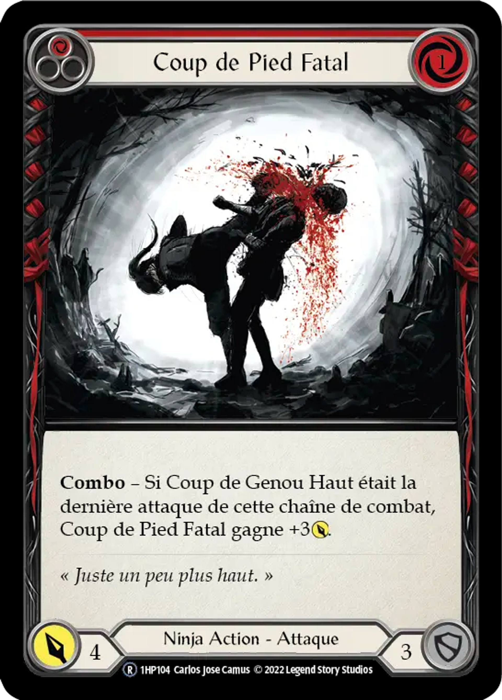 Coup de Pied Fatal — History Pack 1 - Black Label — Flesh and Blood