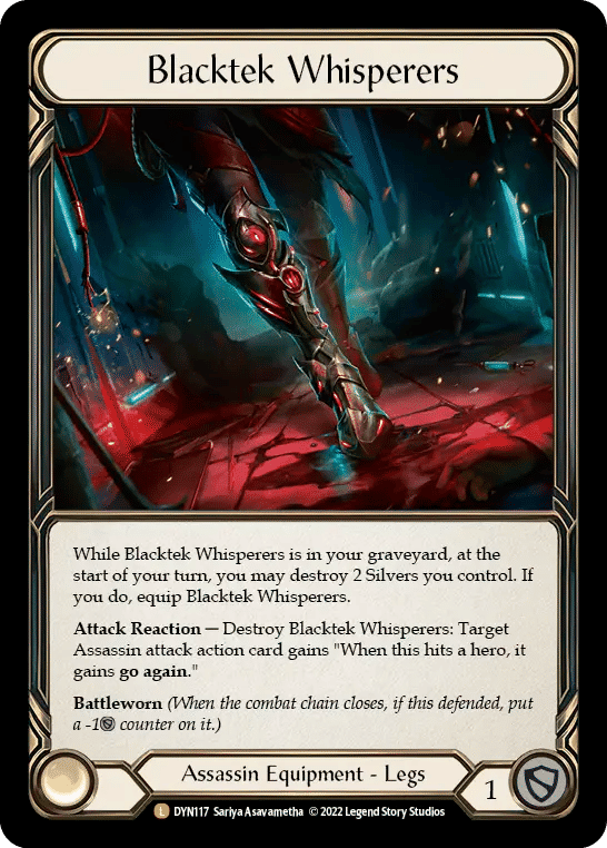 Blacktek Whisperers — Dynasty — Flesh and Blood