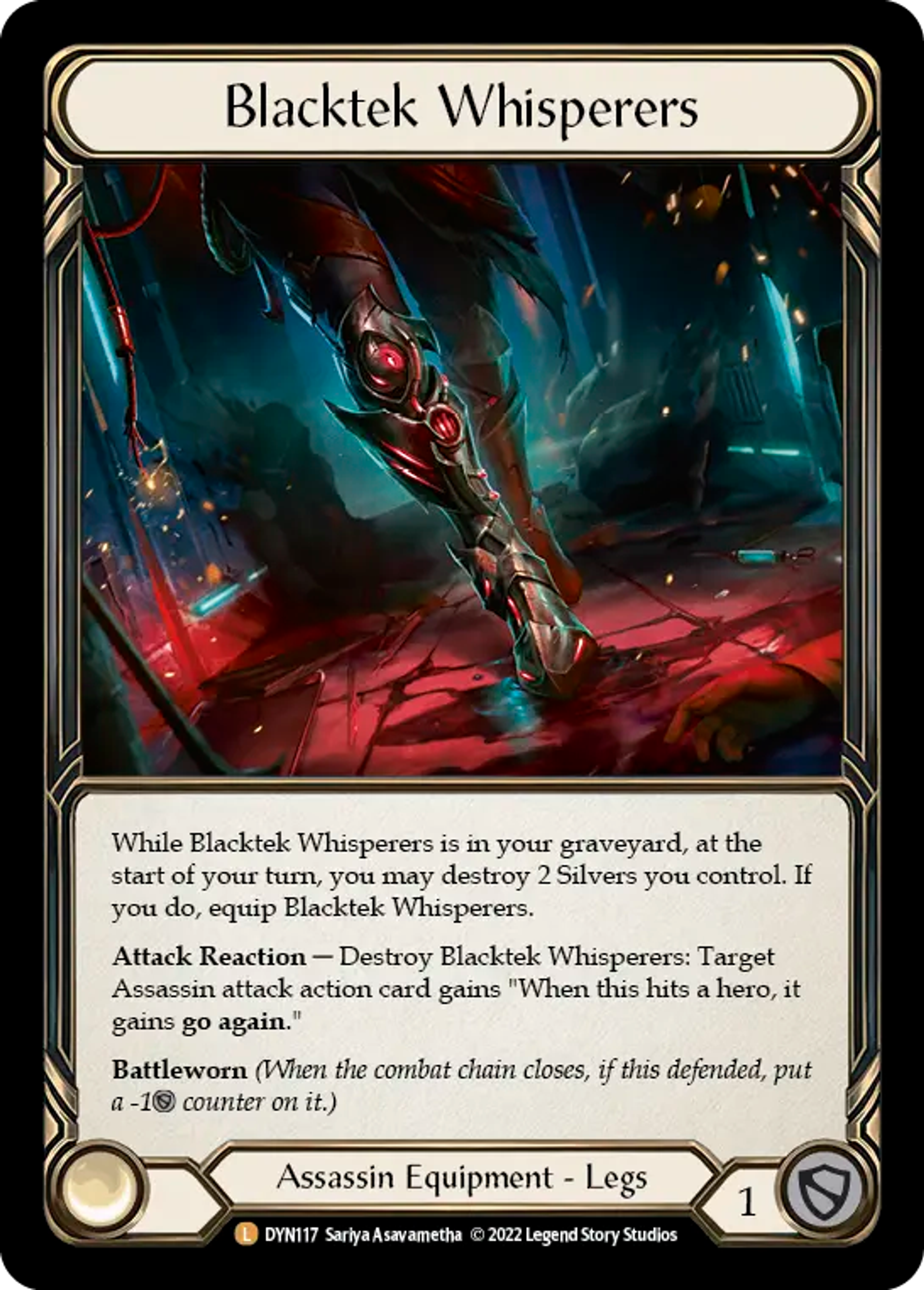 Blacktek Whisperers — Dynasty — Flesh and Blood