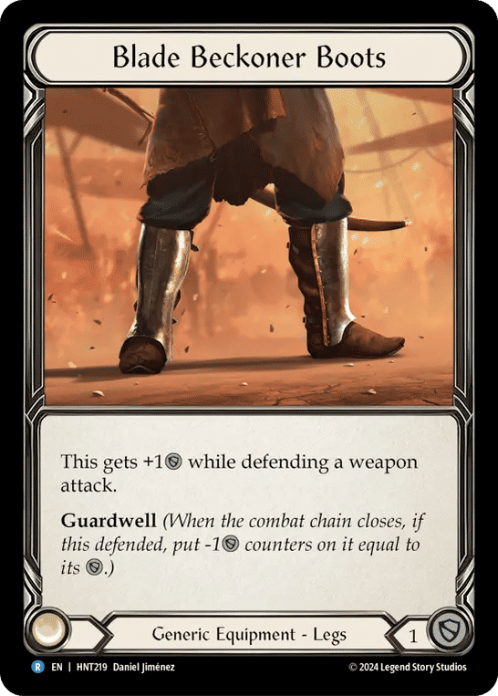 Blade Beckoner Boots — The Hunted — Flesh and Blood