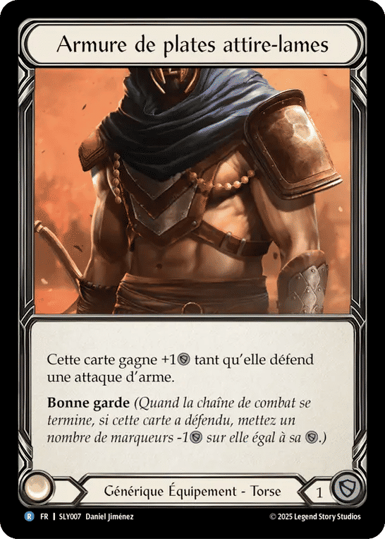 Armure de plates attire-lames — Silver Age Chapter 3 - Lyath Goldmane — Flesh and Blood