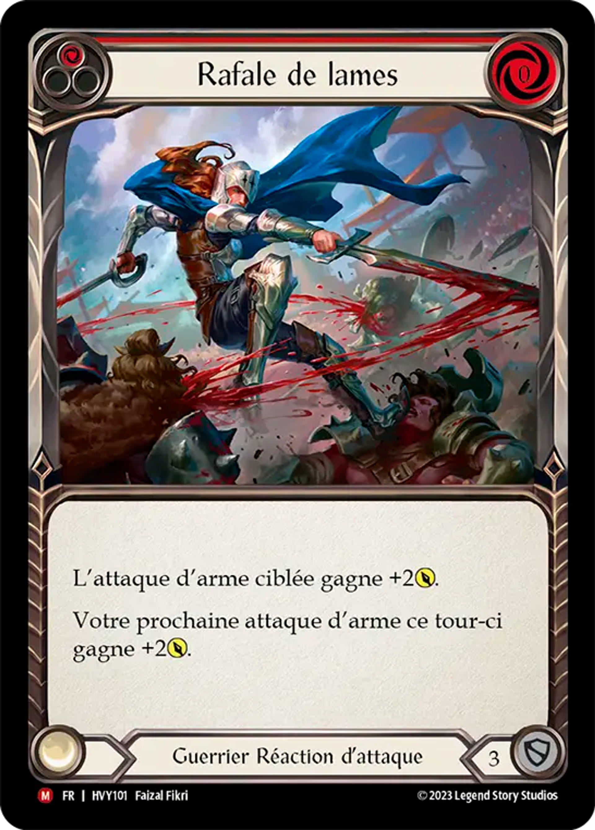 Rafale de lames — Heavy Hitters — Flesh and Blood