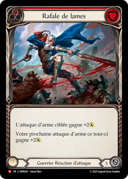 Rafale de lames — Mastery Pack Warrior — Flesh and Blood