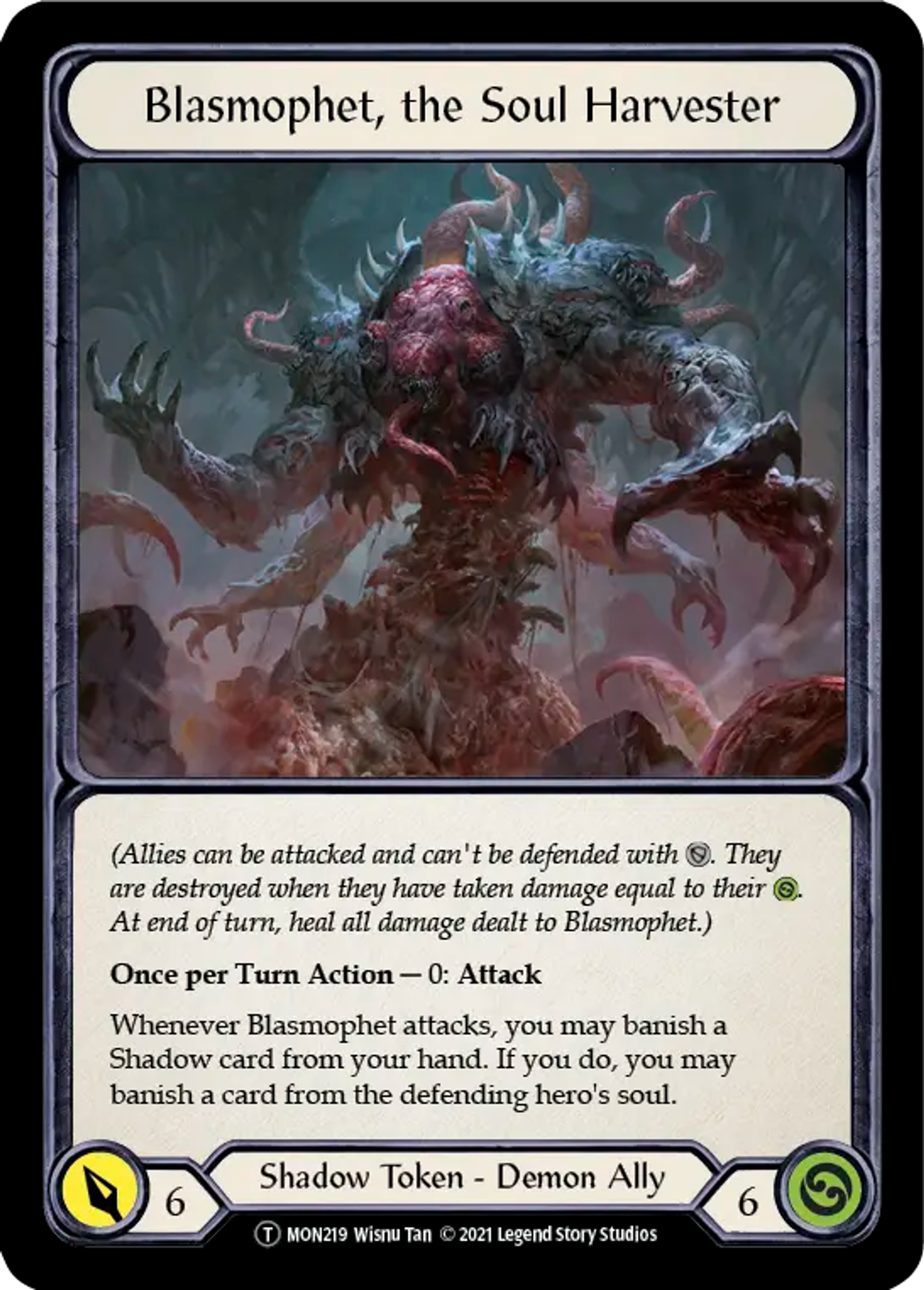 Blasmophet, the Soul Harvester — Monarch - Unlimited — Flesh and Blood