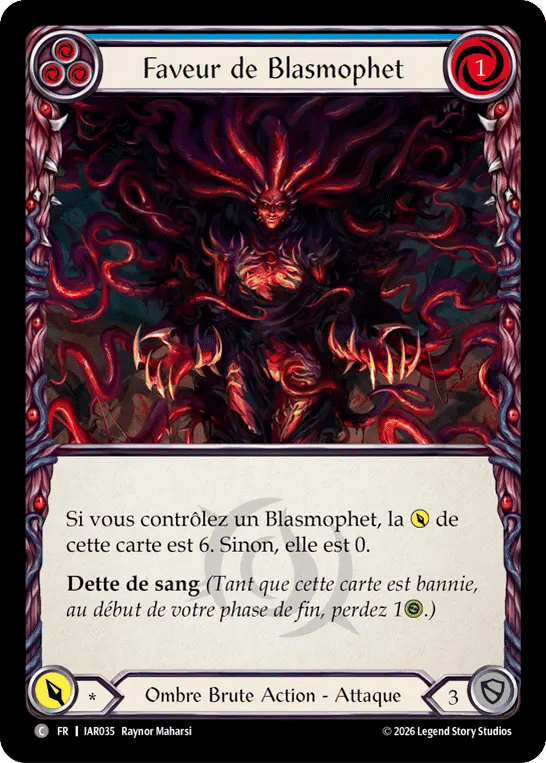 Faveur de Blasmophet — Usurp the Shadow Throne — Flesh and Blood