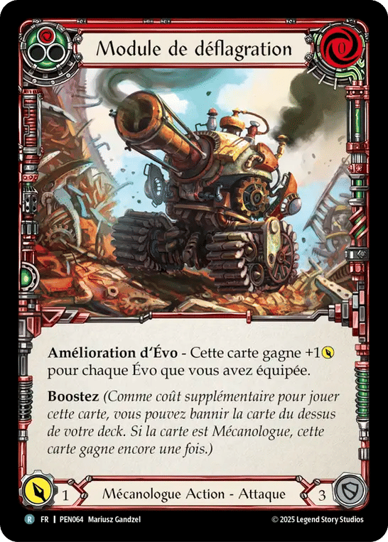 Blast Rig (Red) — Compendium of Rathe — Flesh and Blood