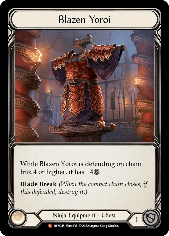 Blazen Yoroi — Dynasty — Flesh and Blood