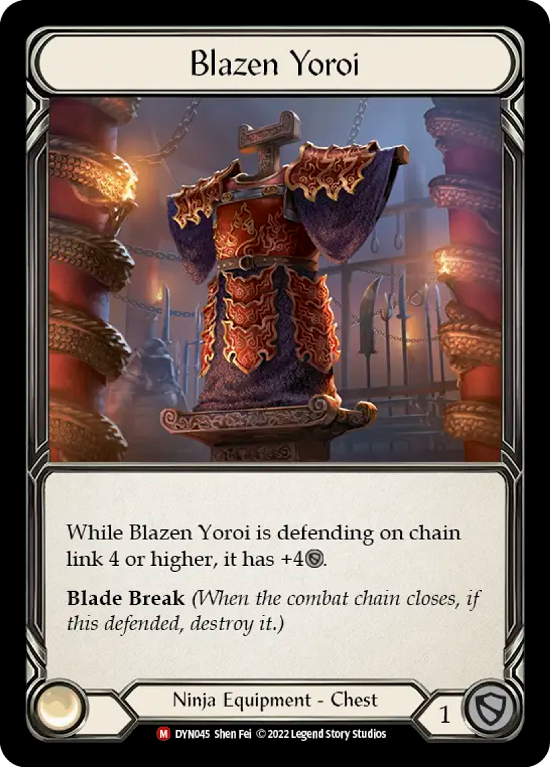 Blazen Yoroi — Dynasty — Flesh and Blood