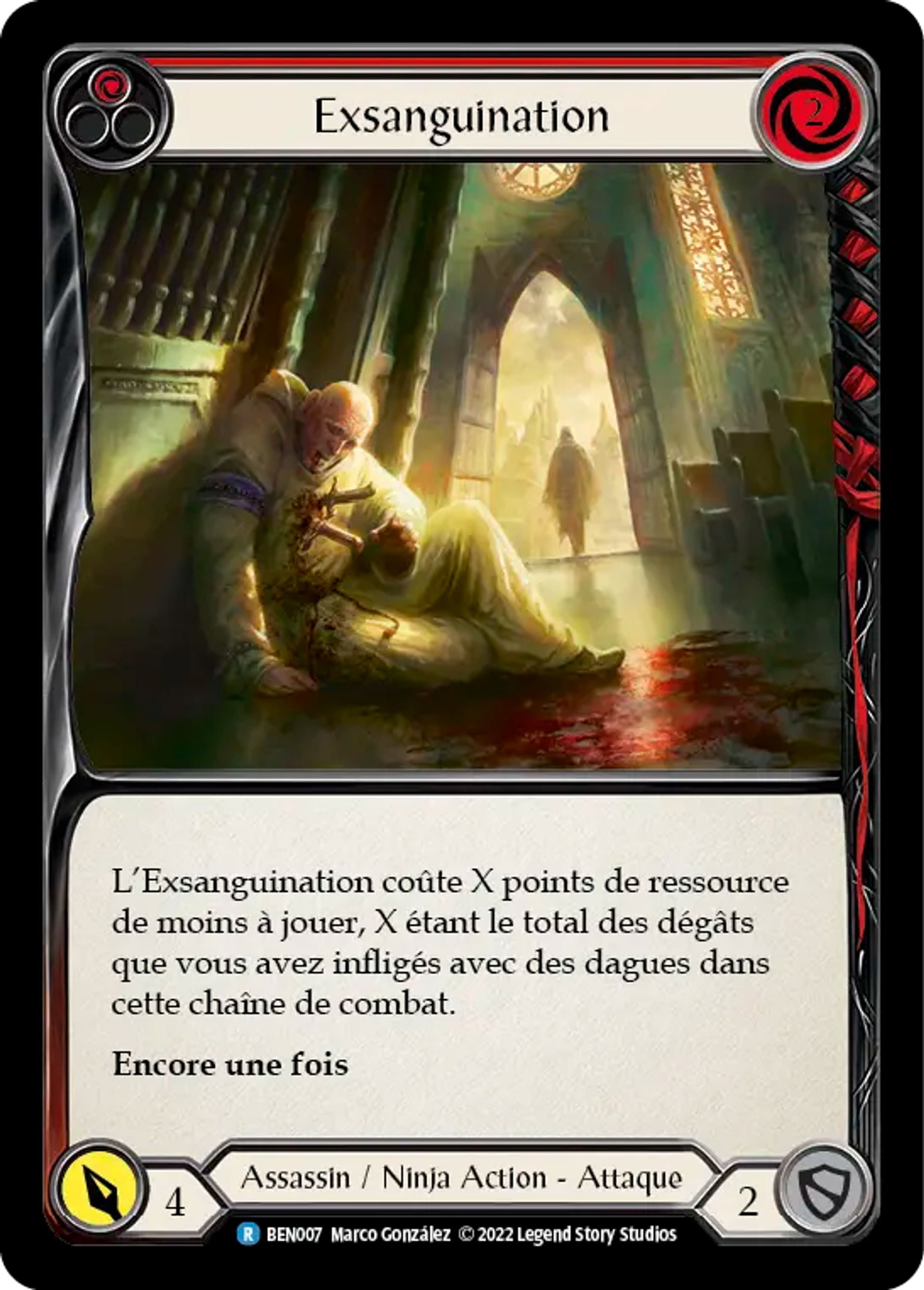 Exsanguination — Benji - Blitz Deck — Flesh and Blood