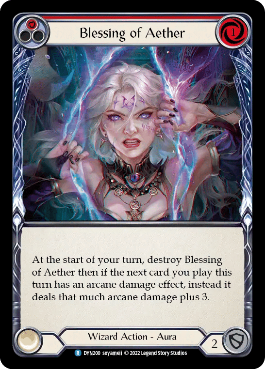 Blessing of Aether (Red) — Dynasty — Flesh and Blood