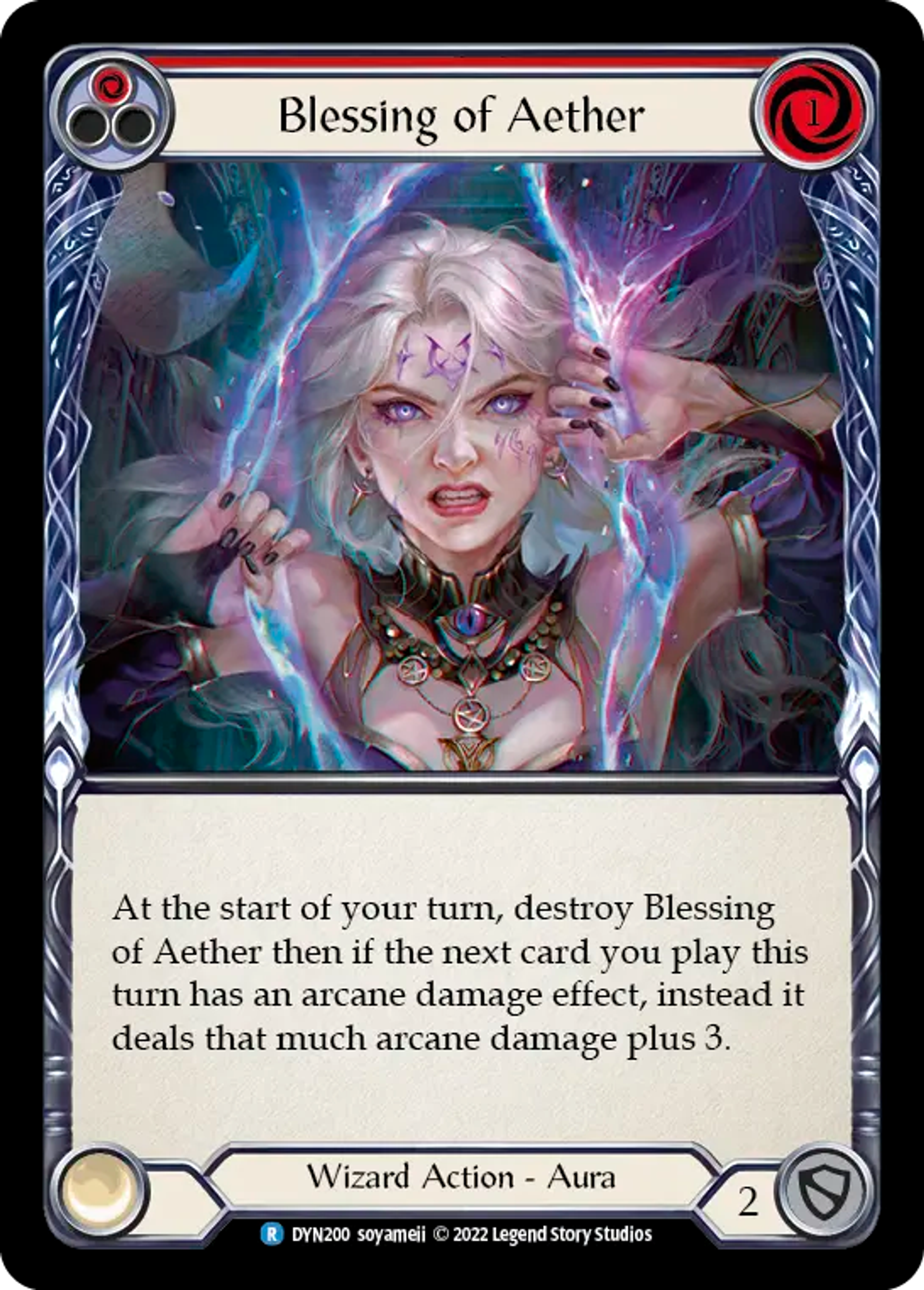 Blessing of Aether (Red) — Dynasty — Flesh and Blood