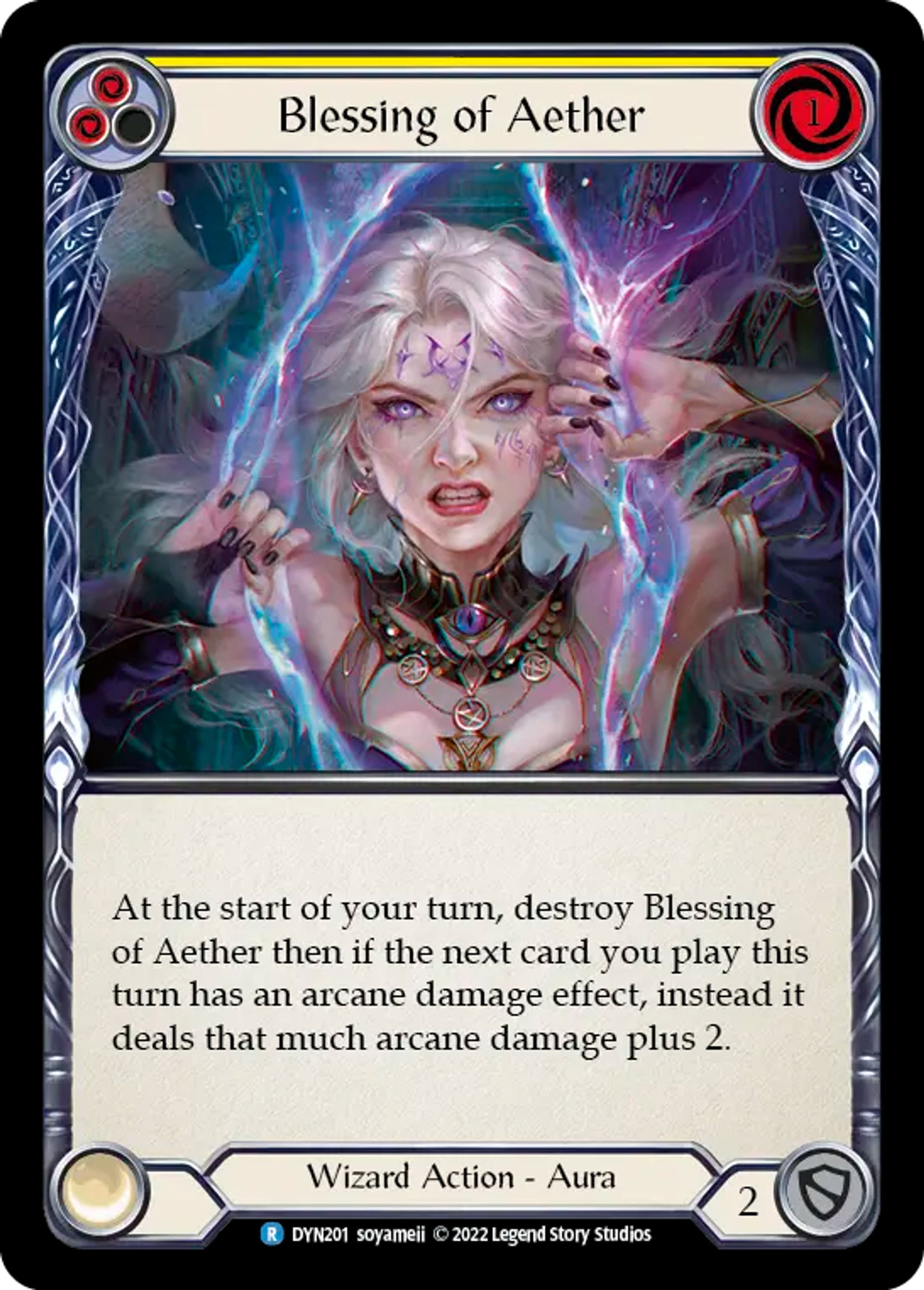 Blessing of Aether (Yellow) — Dynasty — Flesh and Blood