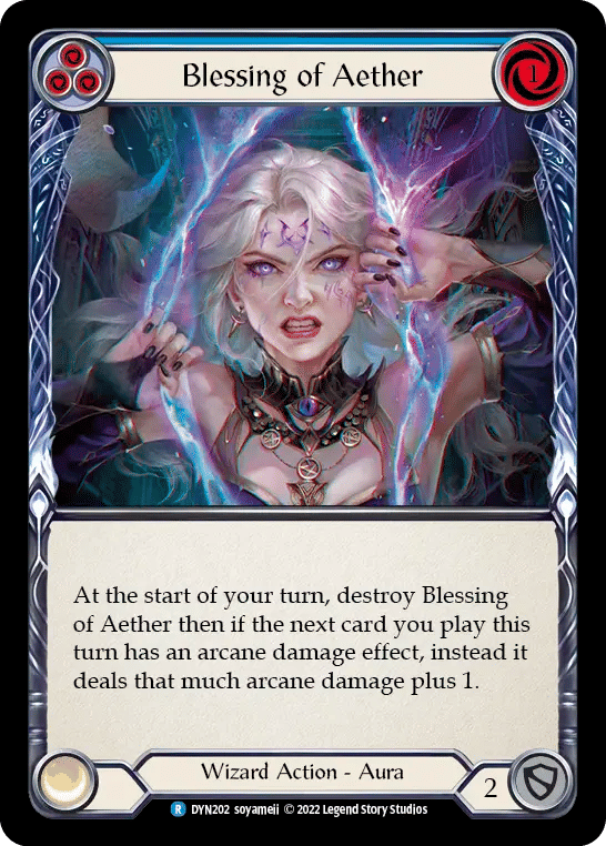 Blessing of Aether (Blue) — Dynasty — Flesh and Blood