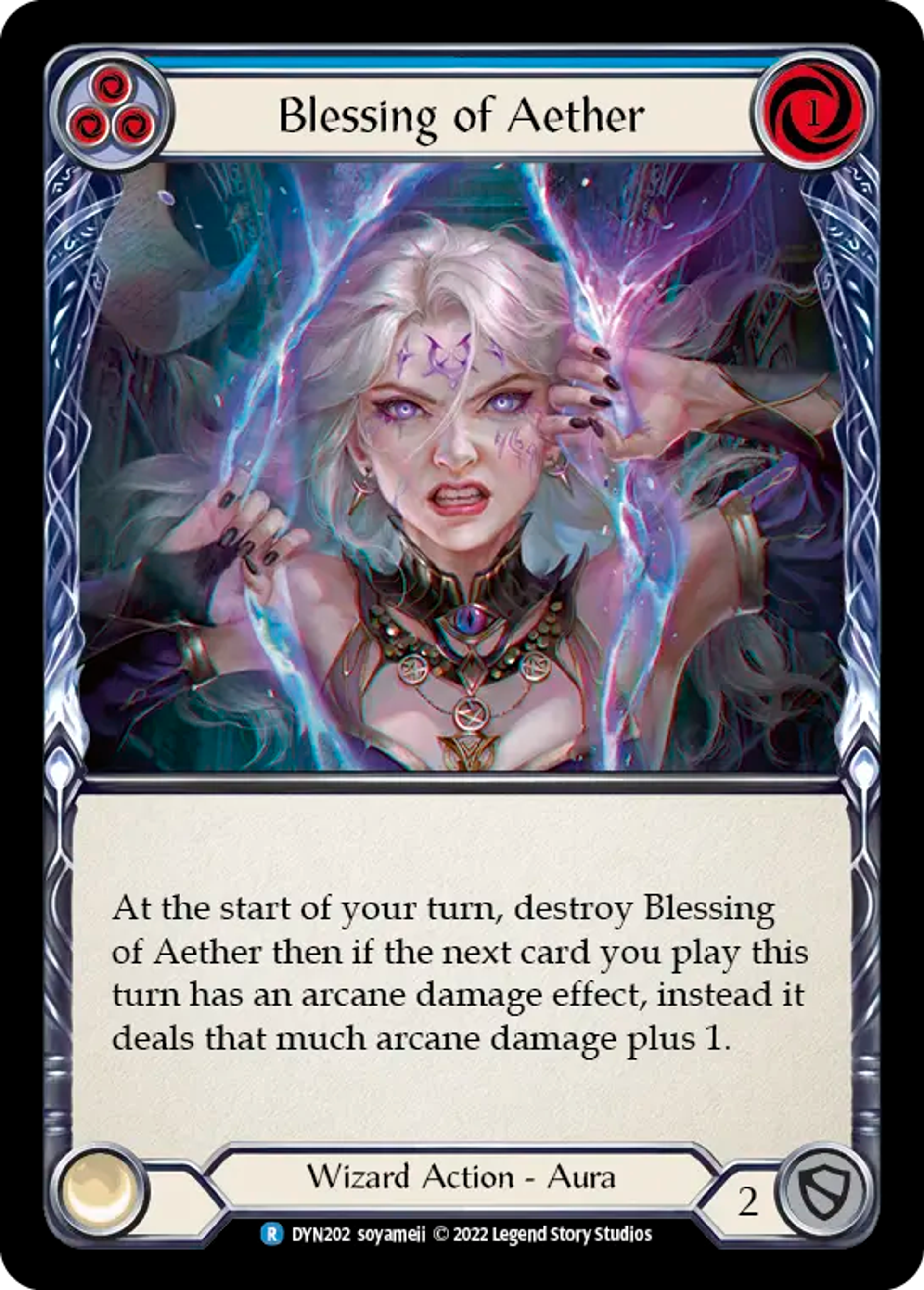 Blessing of Aether (Blue) — Dynasty — Flesh and Blood
