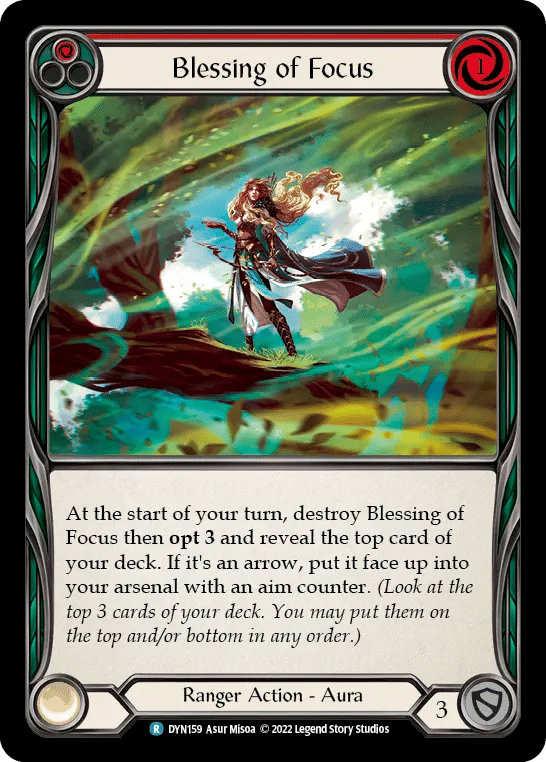 Blessing of Focus (Red) — Dynasty — Flesh and Blood