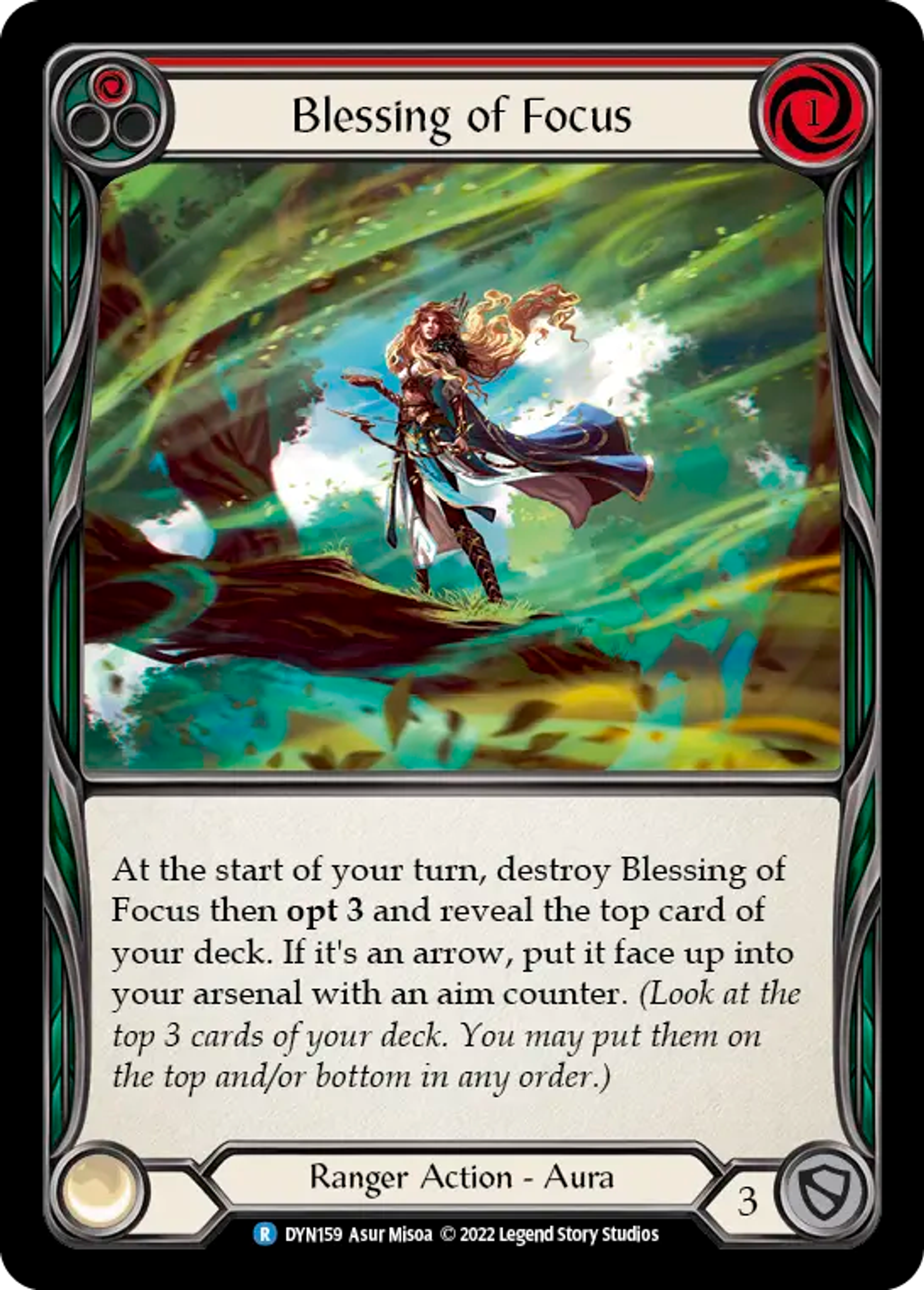 Blessing of Focus (Red) — Dynasty — Flesh and Blood