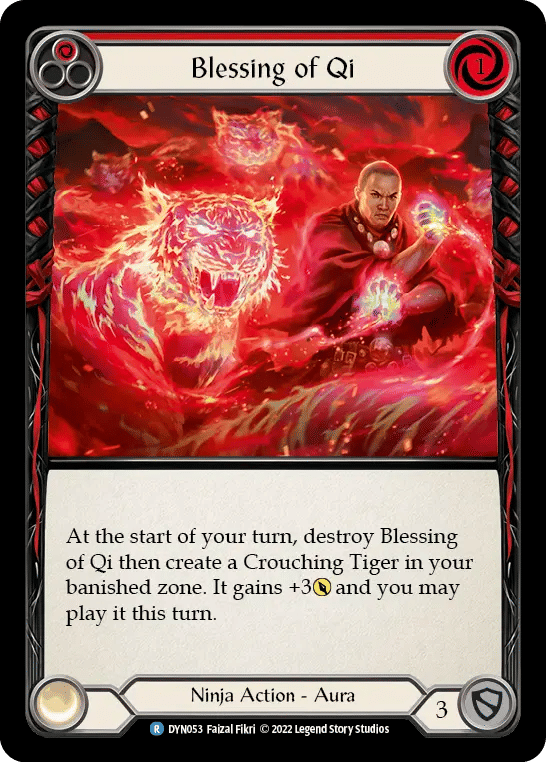 Blessing of Qi (Red) — Dynasty — Flesh and Blood