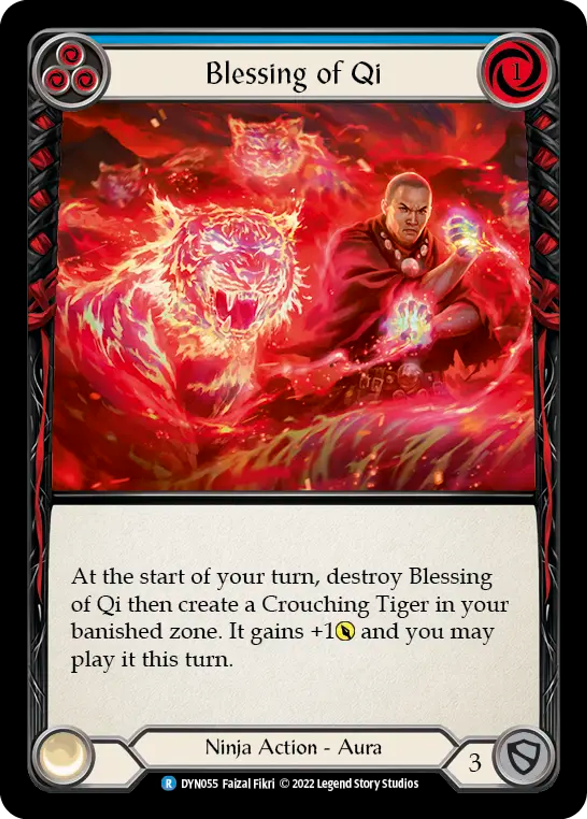 Blessing of Qi (Blue) — Dynasty — Flesh and Blood