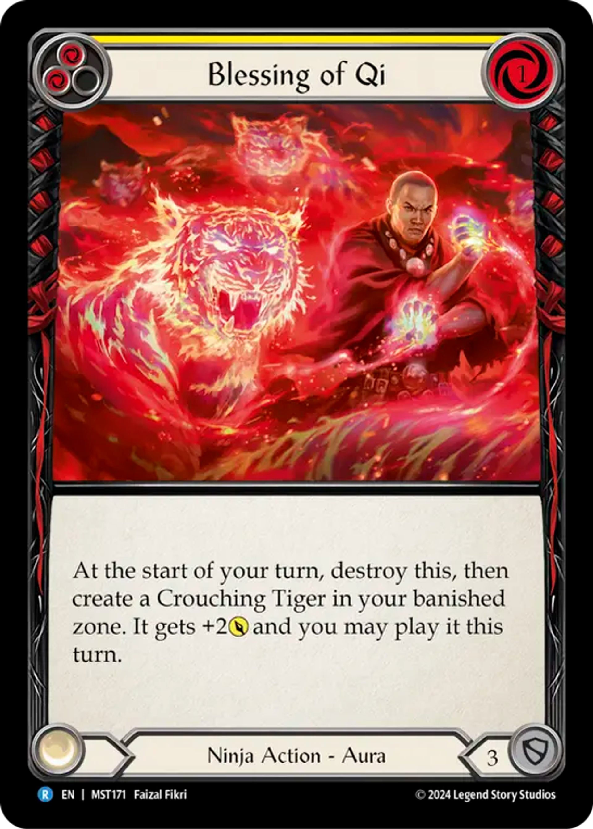 Bénédiction du Qi — Part the Mistveil — Flesh and Blood