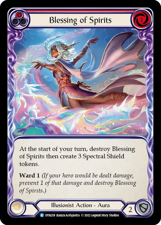 Blessing of Spirits (Red) — Dynasty — Flesh and Blood