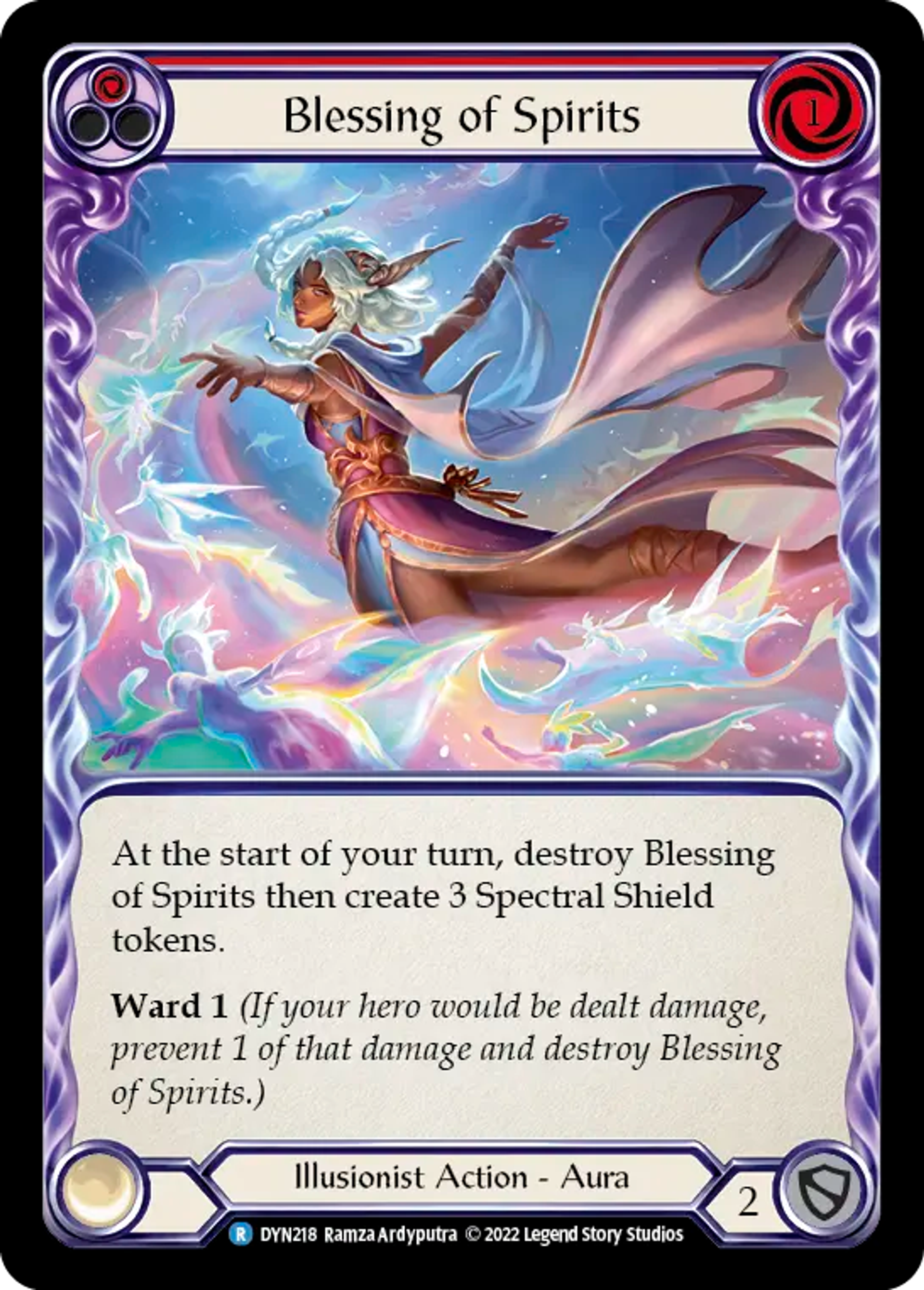 Blessing of Spirits (Red) — Dynasty — Flesh and Blood