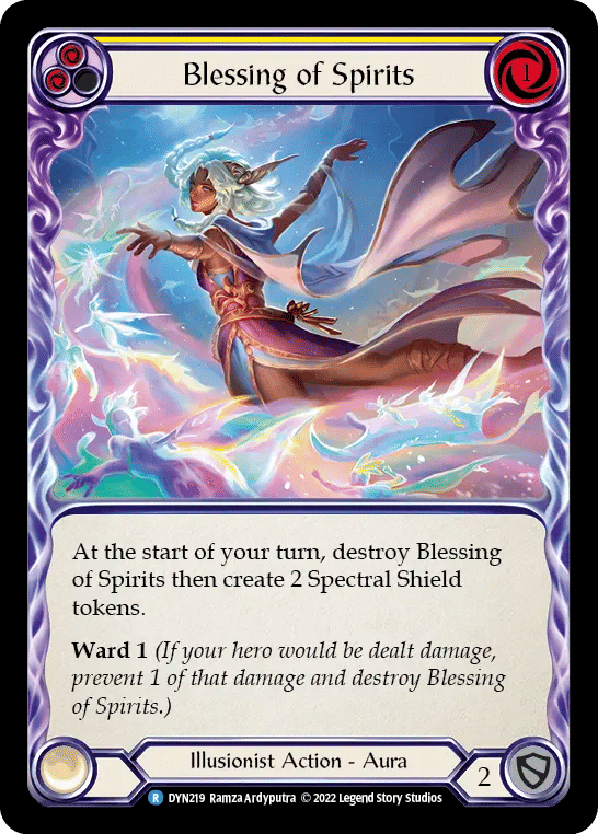 Blessing of Spirits (Yellow) — Dynasty — Flesh and Blood