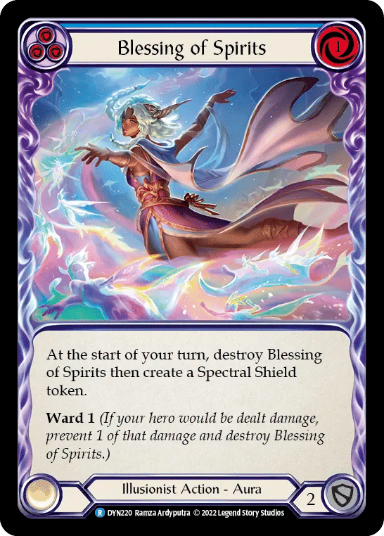 Blessing of Spirits (Blue) — Dynasty — Flesh and Blood