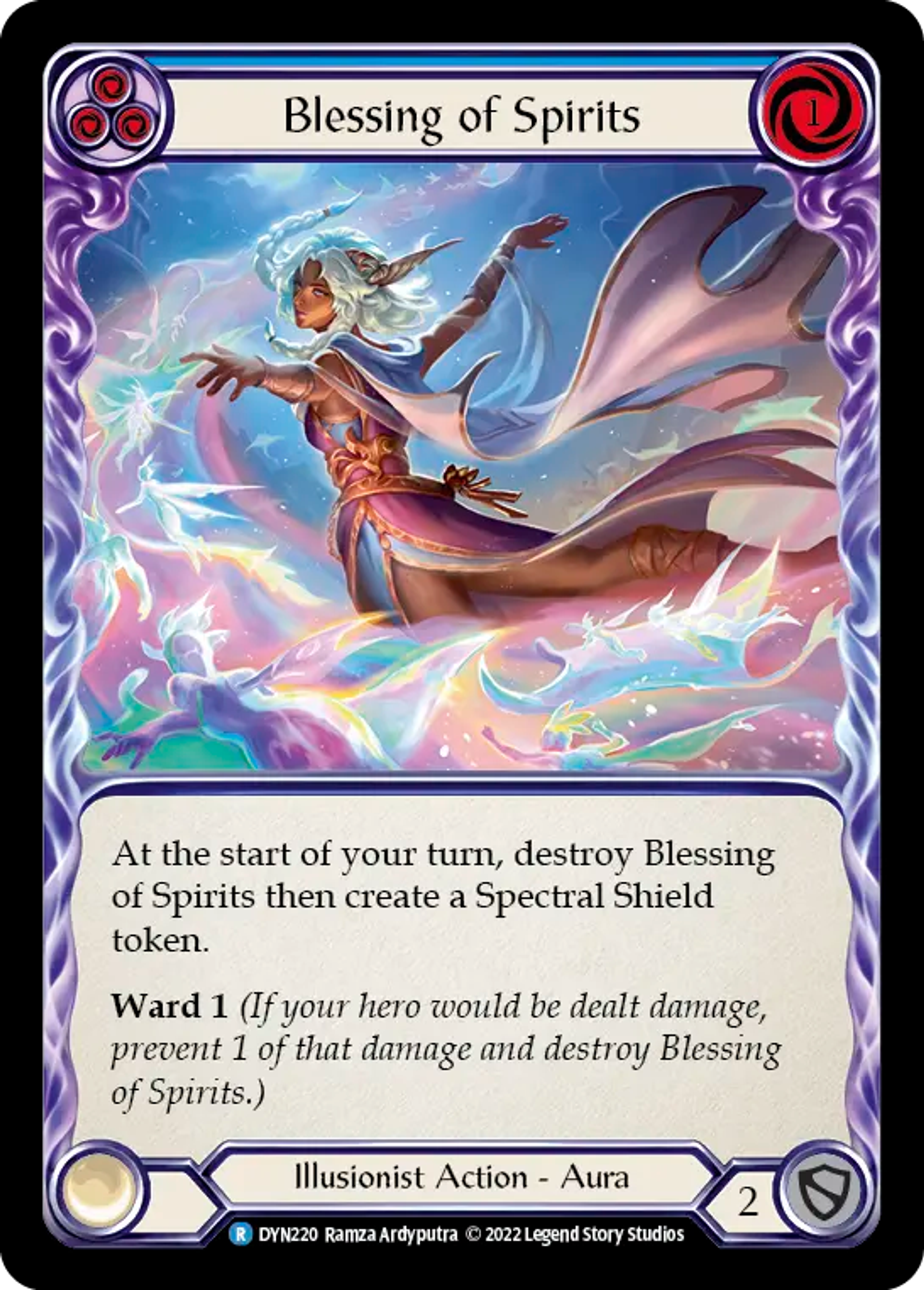 Blessing of Spirits (Blue) — Dynasty — Flesh and Blood
