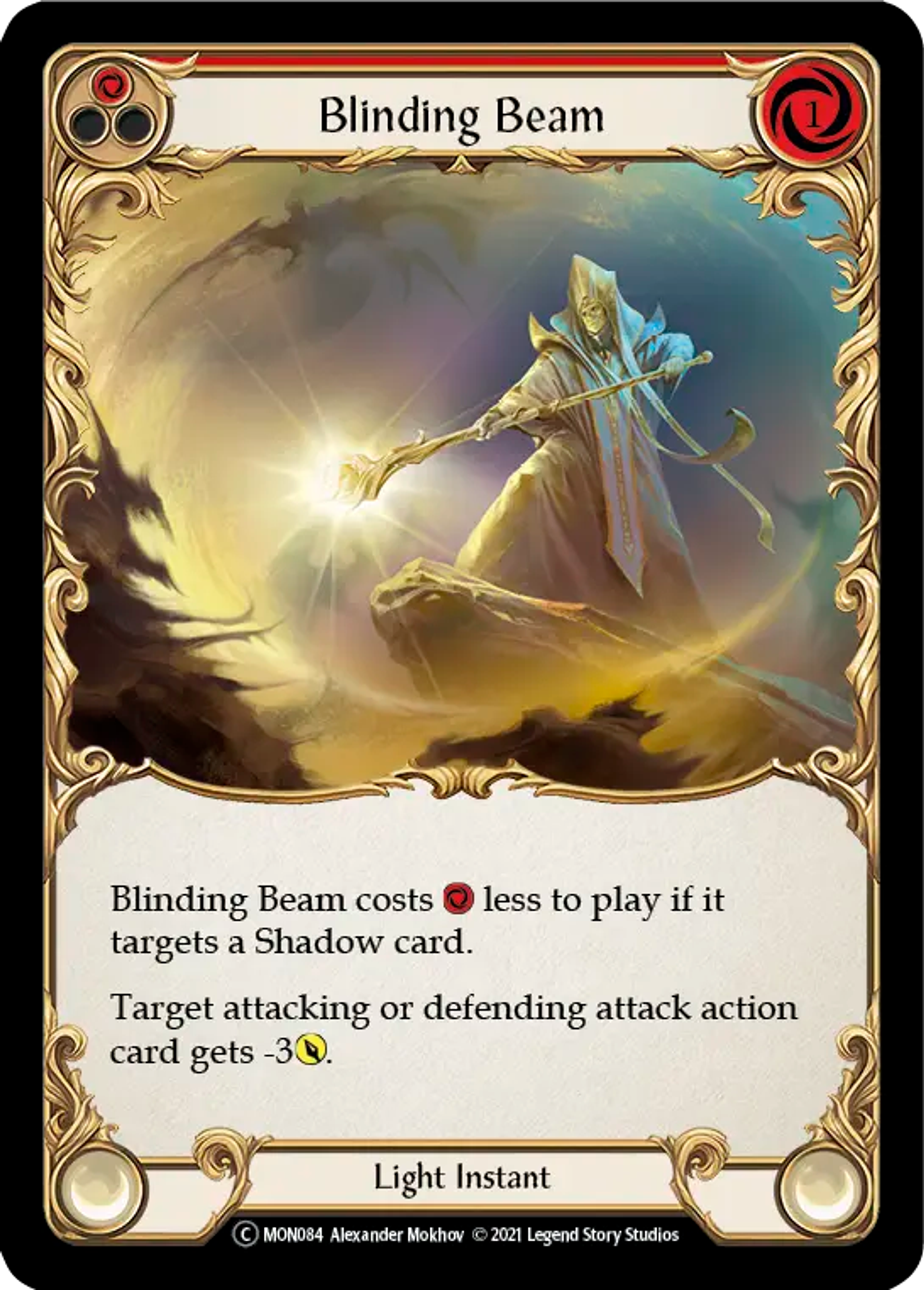 Blinding Beam (Red) — Monarch - Unlimited — Flesh and Blood