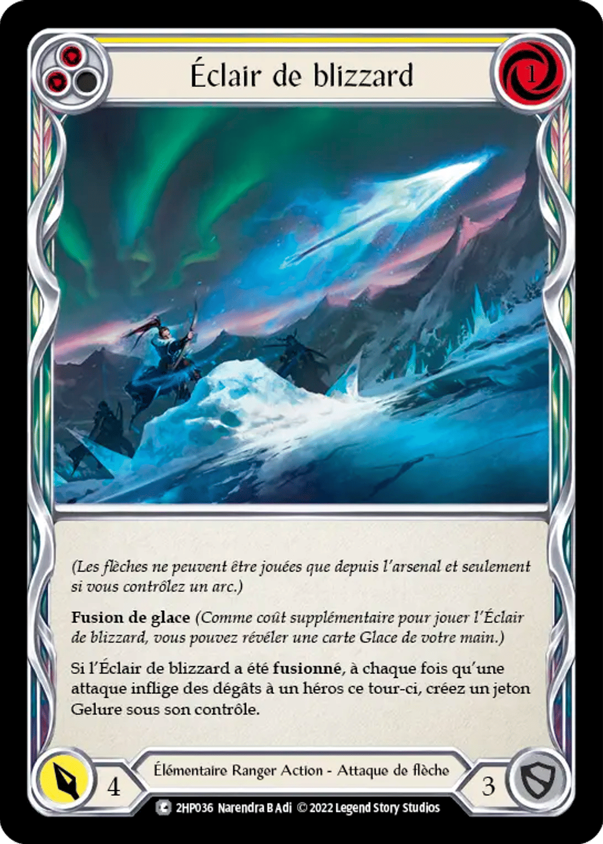 Éclair de blizzard from History Pack 2 - Black Label - Flesh and Blood