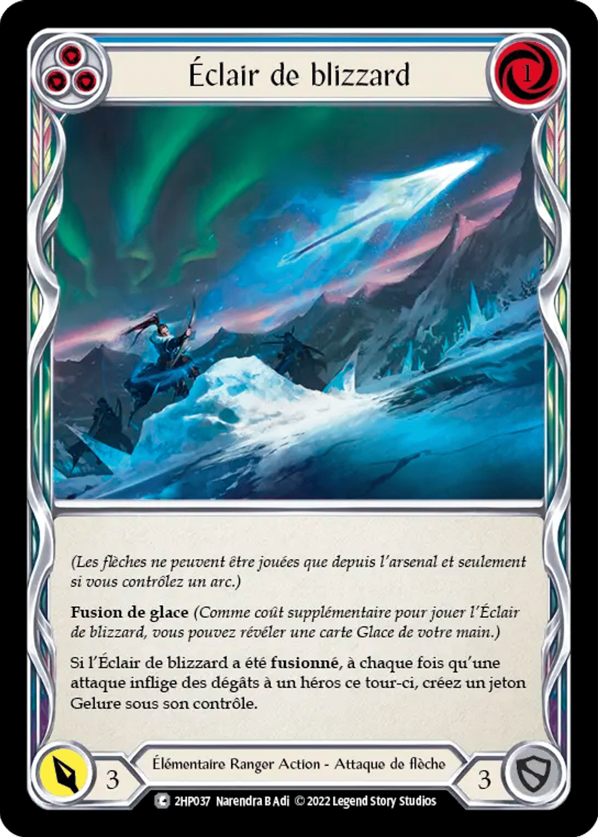 Éclair de blizzard from History Pack 2 - Black Label - Flesh and Blood