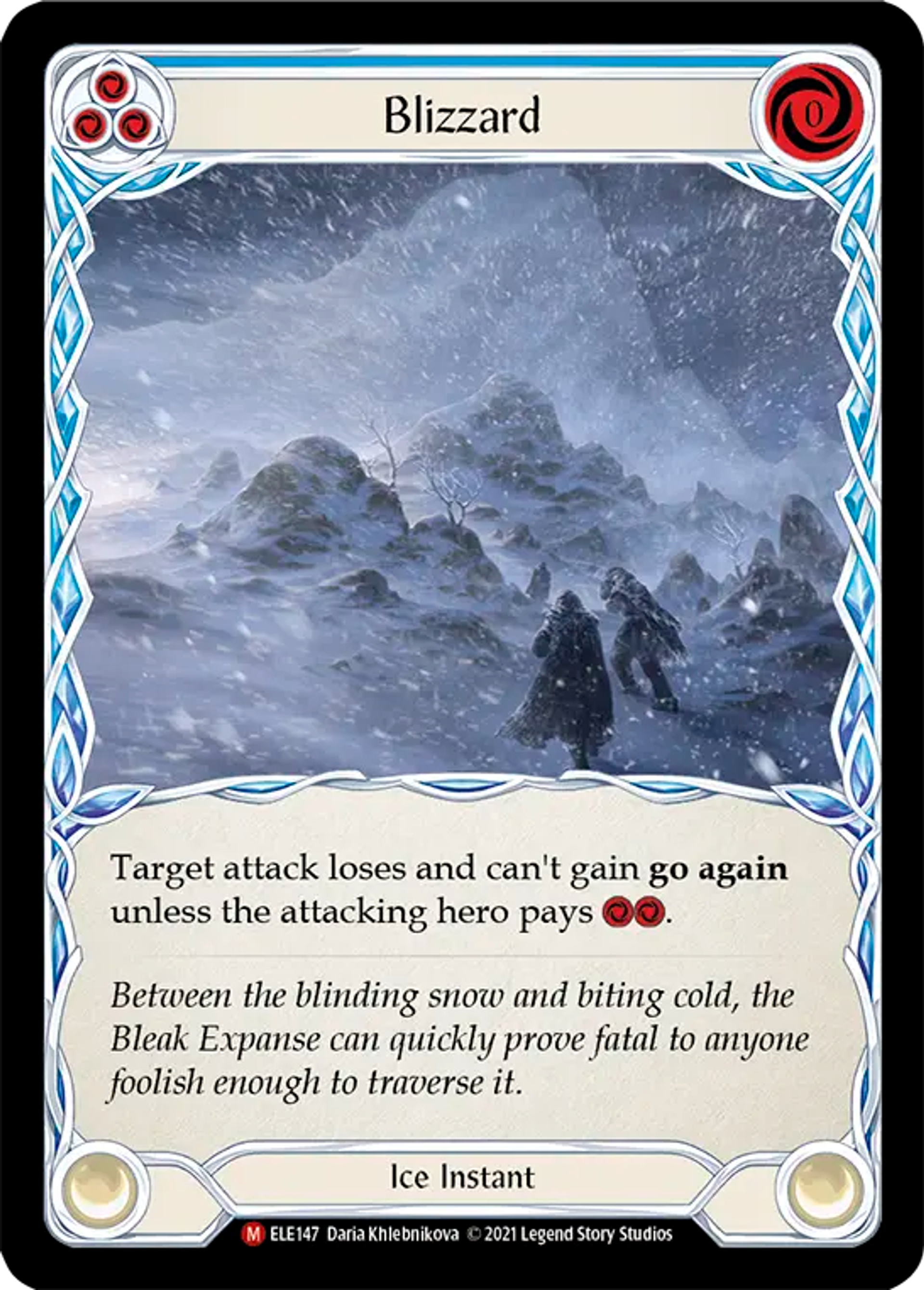 Blizzard — Tales of Aria — Flesh and Blood