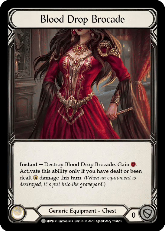 Blood Drop Brocade — Monarch — Flesh and Blood