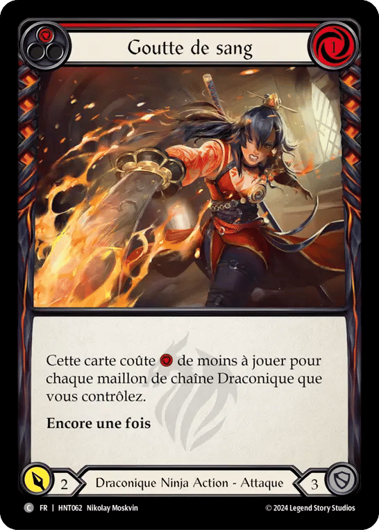 Goutte de sang — The Hunted — Flesh and Blood