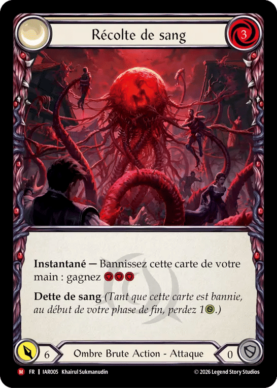 Récolte de sang — Usurp the Shadow Throne — Flesh and Blood