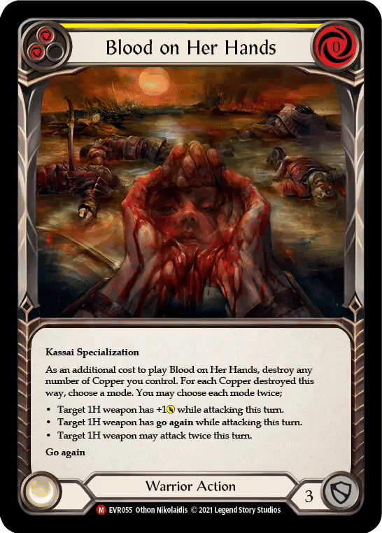 Blood on Her Hands — Everfest — Flesh and Blood