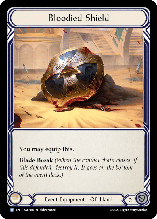 Bloodied Shield — Smash Palace — Flesh and Blood