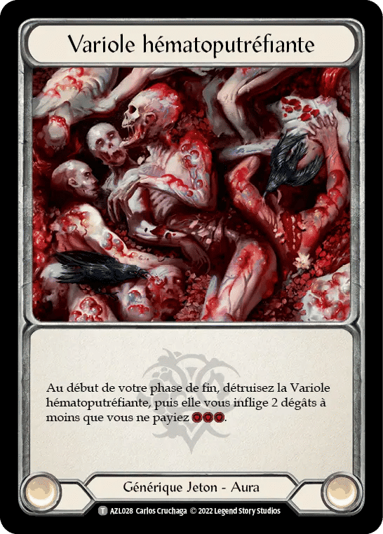 Variole hématoputréfiante — Azalea - Blitz Deck — Flesh and Blood