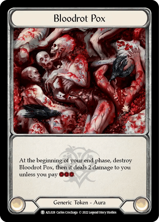 Bloodrot Pox — Azalea - Blitz Deck — Flesh and Blood